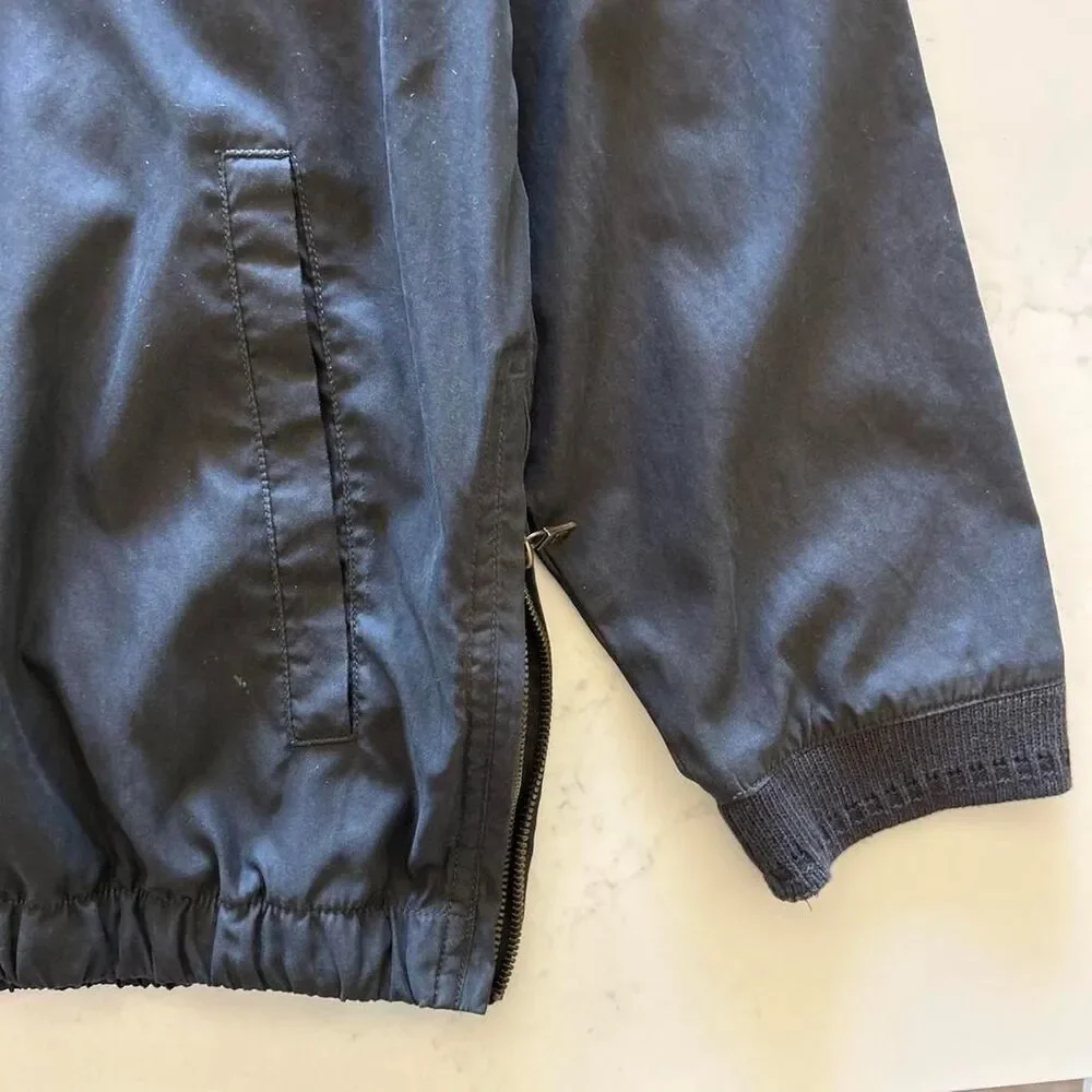 Authentic Vintage Tommy Bahama black quarter zip jacket